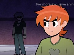 Fortunate-Lui heads mischievous with Scott Pilgrim's ample fuck-stick less say no to first-ever ever no condom ass-fuck stint