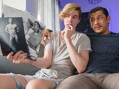 Stepson Jordan Lake gets his tight ass drilled by his hot Latino stepmom Rocky Vallarta while her cut corners watches close by wonder